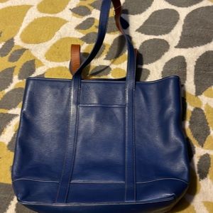 Gently used Blue Coach large tote